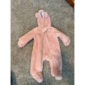 Carters newborn fleece pink bunting